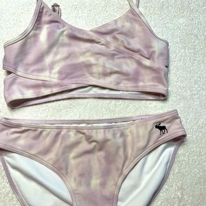 Abercrombie Kids Swimsuit. Purple tie-dye. Size 13/14.